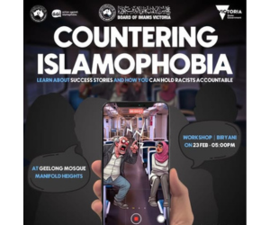 COUNTERING ISLAMOPHOBIA WORKSHOP